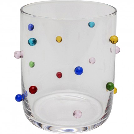 Water Glass Party Dots (4/set) Kare Design