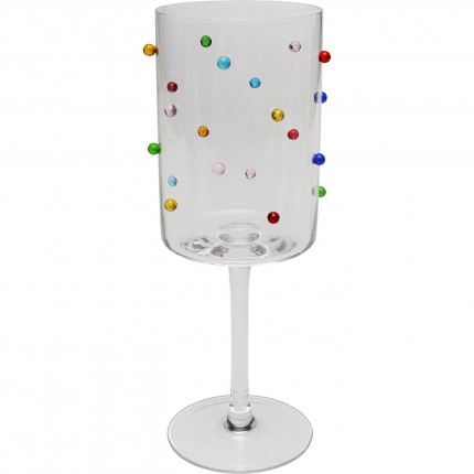 Wijinglazen Party Dots (4/set) Kare Design