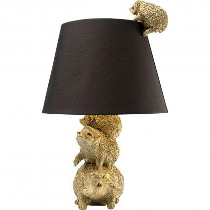 Table Lamp hedgehogs gold Kare Design