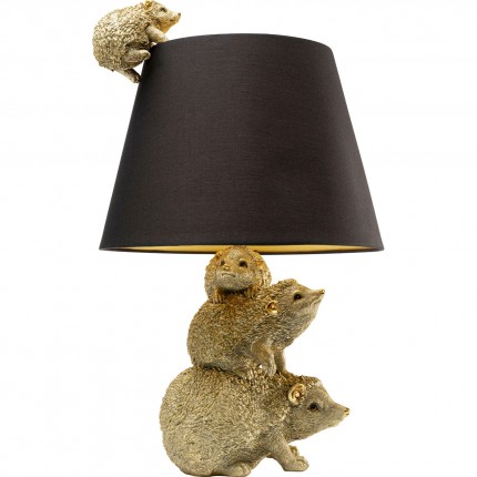 Table Lamp hedgehogs gold Kare Design