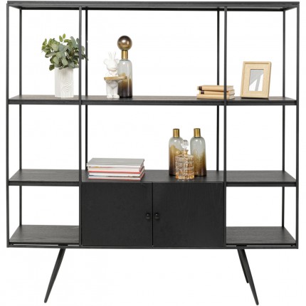 Shelf Cosy Sixties black 183x180cm Kare Design