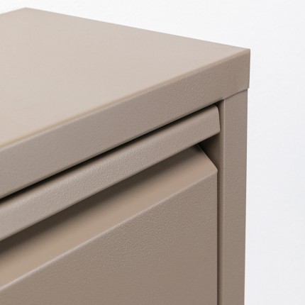 Schoenenkast Caruso taupe 3 laden Kare Design