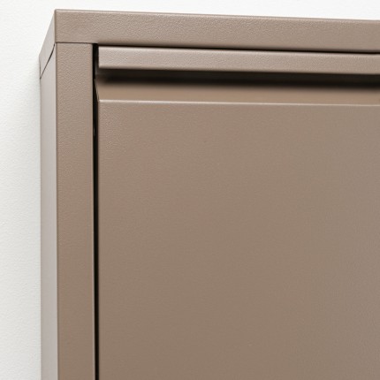 Schoenenkast Caruso taupe 5 laden Kare Design