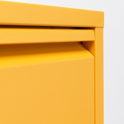 Shoe Container Caruso yellow 3 drawers Kare Design