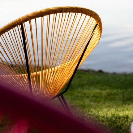 Outdoor Armchair Acapulco orange Kare Design