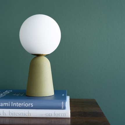 Table Lamp Bollie green Kare Design