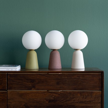 Table Lamp Bollie green Kare Design