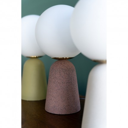 Table Lamp Bollie green Kare Design