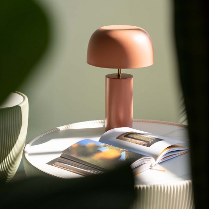 Table Lamp Loungy pink Kare Design