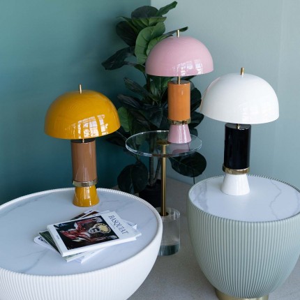 Table Lamp Josy pink and orange Kare Design