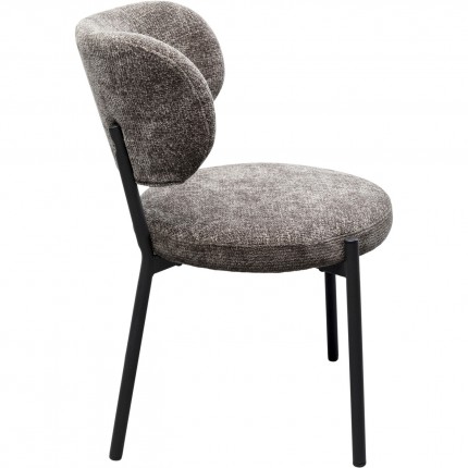 Chair Alfonso grey Kare Design