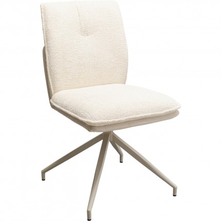 Swivel chair Hilla cream Kare Design