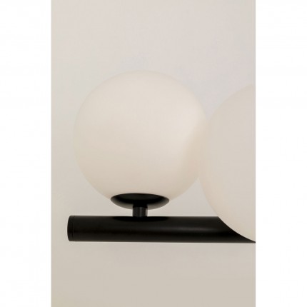 Hanglamp Scala Balls Milky 150cm zwart Kare Design