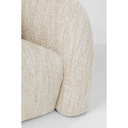 Sofa Livia Melange 2-Zits creme Kare Design