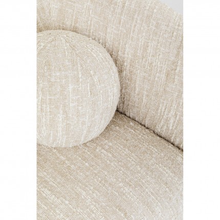 Sofa Livia Melange 2-Zits creme Kare Design