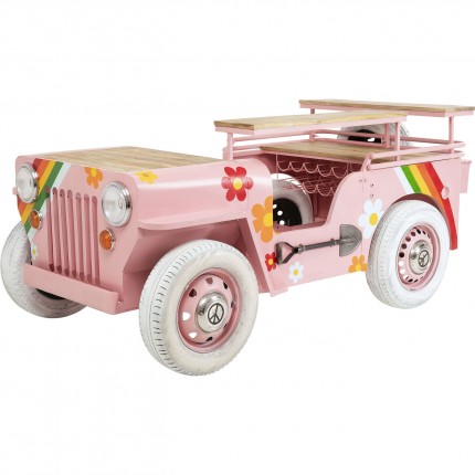 Bar Flower Power roze auto Kare Design