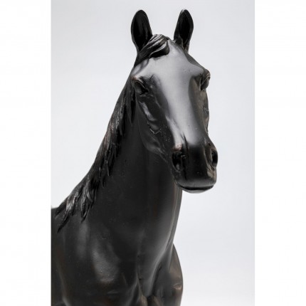 Deco horse 45cm black Kare Design