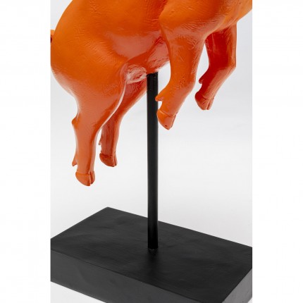 Deco flying pig orange Kare Design