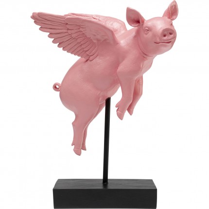 Deco flying pig pink Kare Design