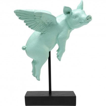 Deco flying pig green Kare Design