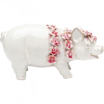 Deco Hawaii pig 30cm Kare Design