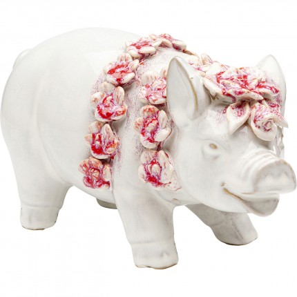 Deco Hawaii pig 30cm Kare Design