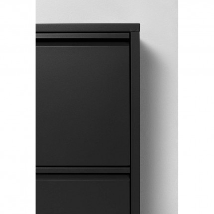 Shoe Container Caruso black 4 drawers Kare Design