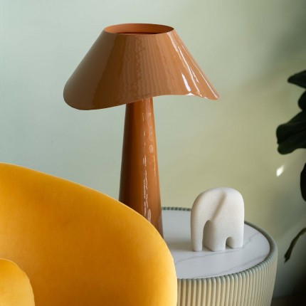 Table Lamp Cloudy Round orange Kare Design