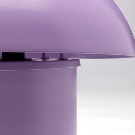 Table Lamp Mushroom 27cm purple Kare Design