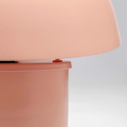 Table Lamp Mushroom 27cm pink Kare Design