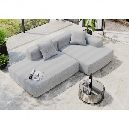 Outdoor Corner Sofa Laguna grey right Kare Design