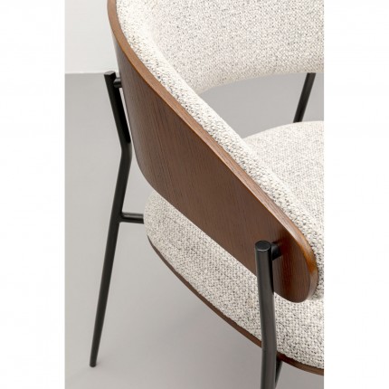 Chair with armrests Cindy Kare Design