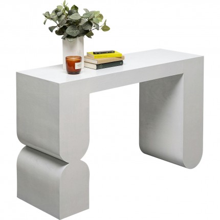 Console Curve 120x38cm white Kare Design