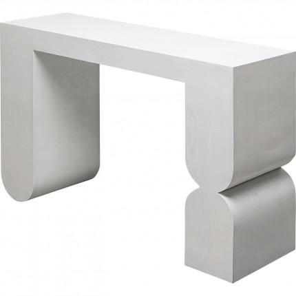 Console Curve 120x38cm white Kare Design