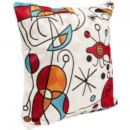 Cushion Art Line sea Kare Design