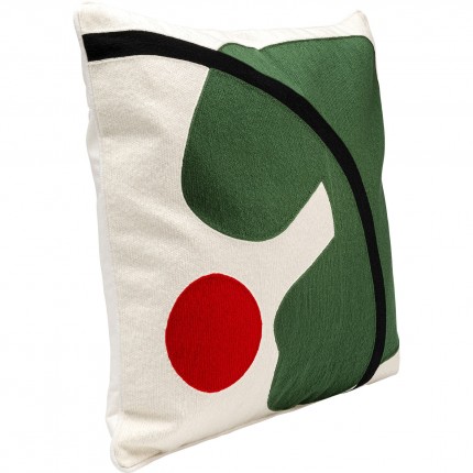 Cushion Art Line green Kare Design