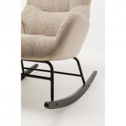 Rocking Chair Romeo beige Kare Design