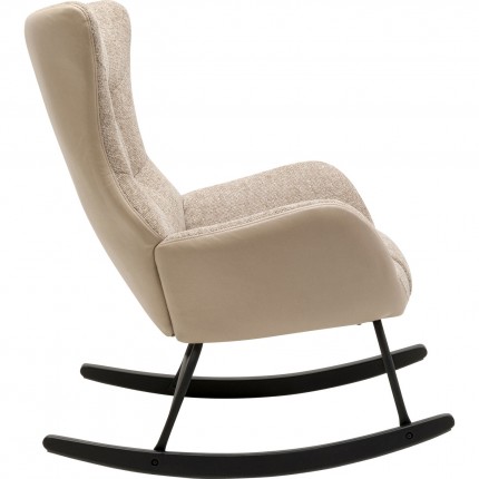 Rocking Chair Romeo beige Kare Design