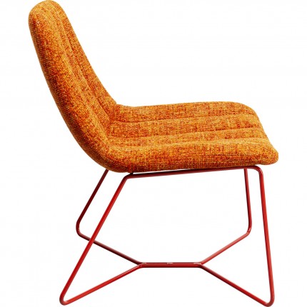 Fauteuil Ally oranje Kare Design