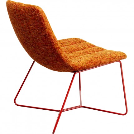 Fauteuil Ally oranje Kare Design