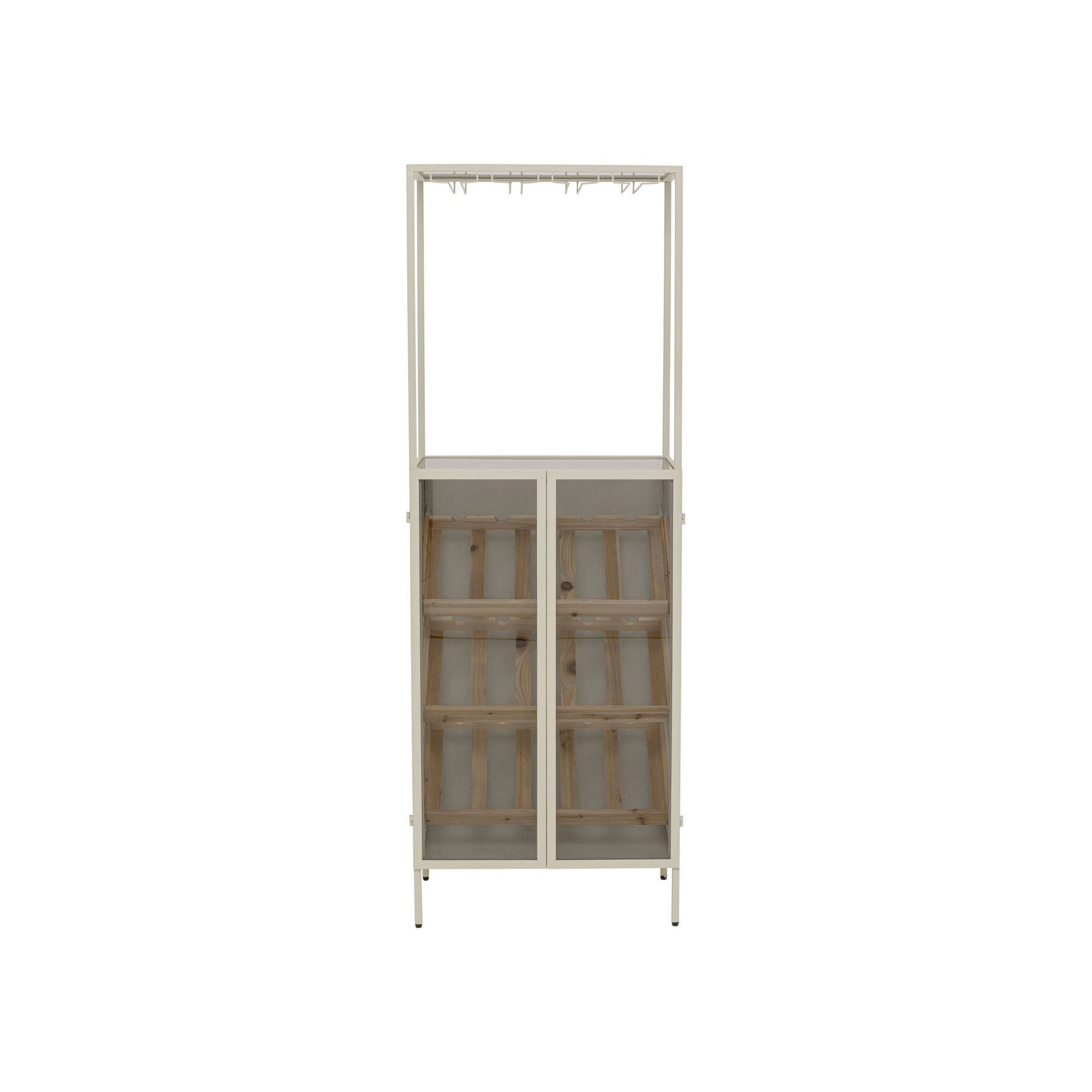 Porte-bouteilles Lisboa Bar Greige 60x170cm