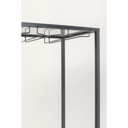 Bottle Rack Porto 170x60cm black Kare Design