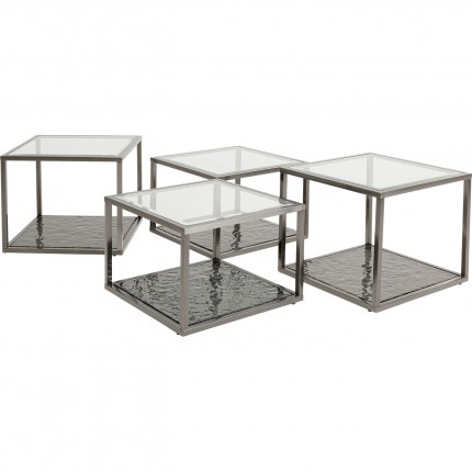 Coffee table Orion graphite (4/set) Kare Design