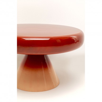 Coffee table Rici Ø60cm red Kare Design