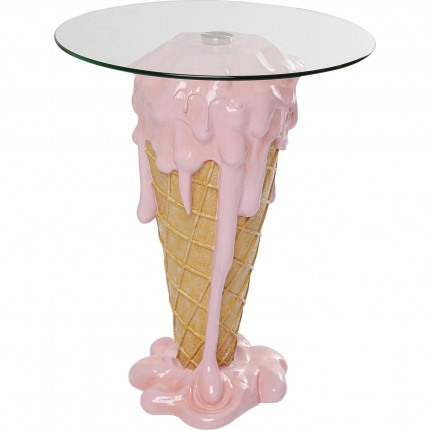 Bar Table ice cream Ø60cm pink Kare Design