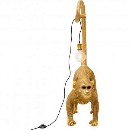 Floor Lamp monkey 120cm gold Kare Design