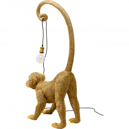 Floor Lamp monkey 120cm gold Kare Design