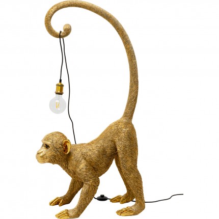 Floor Lamp monkey 120cm gold Kare Design