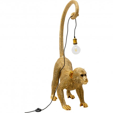 Floor Lamp monkey 120cm gold Kare Design