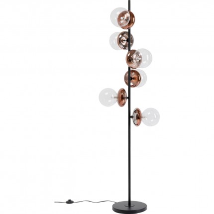 Floor Lamp Double Bubble 165cm copper Kare Design